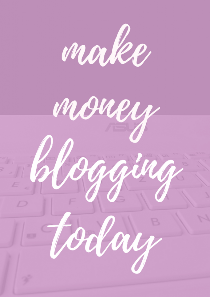 make money blogging